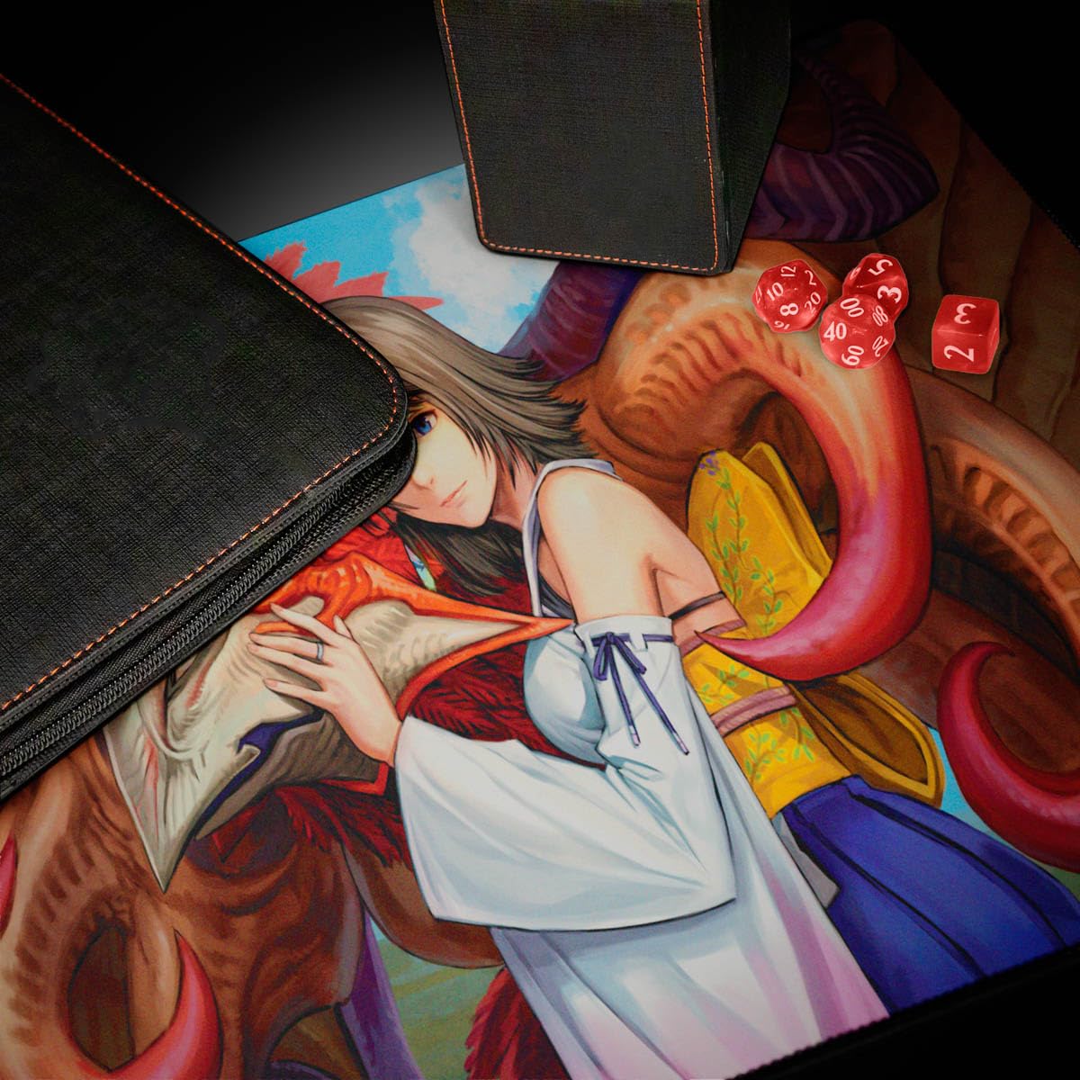 mtg 日本限定 プレイマット スピラの希望、ユウナ fin 517)□拡張アート□《スピラの希望、ユウナ/Yuna, Hope of Spira